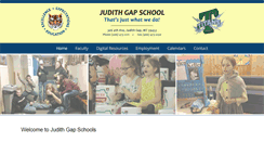 Desktop Screenshot of judithgap.k12.mt.us