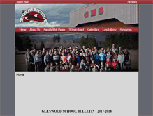 Tablet Screenshot of glenwood.k12.wa.us