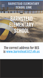 Mobile Screenshot of barnstead.k12.nh.us