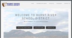 Desktop Screenshot of burntriver.k12.or.us