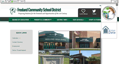 Desktop Screenshot of freeland.k12.mi.us