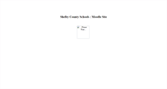 Desktop Screenshot of moodle.shelbyed.k12.al.us
