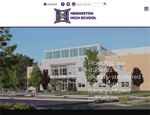 Tablet Screenshot of hhs.hermiston.k12.or.us