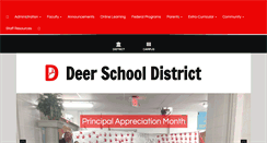 Desktop Screenshot of deer.k12.ar.us