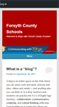 Mobile Screenshot of blogs.forsyth.k12.ga.us