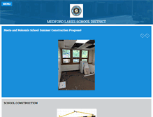 Tablet Screenshot of medford-lakes.k12.nj.us