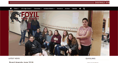 Desktop Screenshot of foyil.k12.ok.us