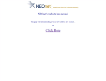 Tablet Screenshot of neonet.k12.oh.us