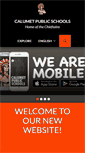 Mobile Screenshot of chs.k12.ok.us