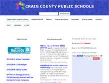 Tablet Screenshot of craig.k12.va.us
