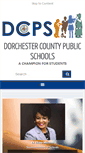 Mobile Screenshot of dcps.k12.md.us