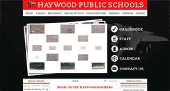 Desktop Screenshot of haywood.k12.ok.us