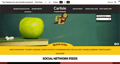 Desktop Screenshot of carlisle.k12.ky.us