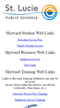 Mobile Screenshot of myportal.stlucie.k12.fl.us