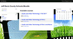 Desktop Screenshot of moodle.jeff-davis.k12.ga.us