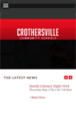Mobile Screenshot of crothersville.k12.in.us