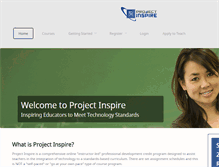 Tablet Screenshot of projectinspire.k12.hi.us