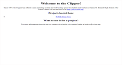 Desktop Screenshot of clipper.jbhs.wi.k12.md.us