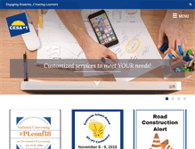 Tablet Screenshot of cesa1.k12.wi.us