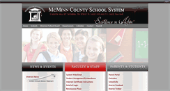 Desktop Screenshot of mcminn.k12.tn.us