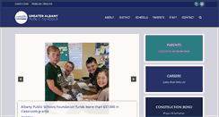 Desktop Screenshot of albany.k12.or.us
