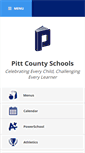 Mobile Screenshot of pitt.k12.nc.us