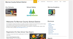 Desktop Screenshot of morrow.k12.or.us