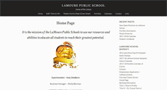 Desktop Screenshot of lamoure.k12.nd.us