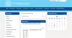 Desktop Screenshot of cov.k12.ms.us