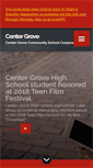 Mobile Screenshot of centergrove.k12.in.us