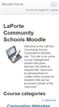 Mobile Screenshot of moodle.lpcsc.k12.in.us