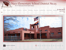 Tablet Screenshot of naco.k12.az.us