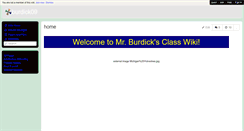 Desktop Screenshot of burdick09.wikis.birmingham.k12.mi.us