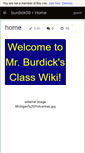 Mobile Screenshot of burdick09.wikis.birmingham.k12.mi.us