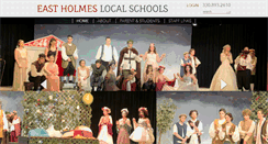 Desktop Screenshot of eastholmes.k12.oh.us