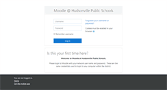Desktop Screenshot of moodle.hudsonville.k12.mi.us