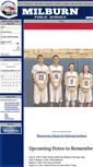 Mobile Screenshot of milburn.k12.ok.us
