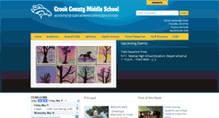 Desktop Screenshot of ccms.crookcounty.k12.or.us