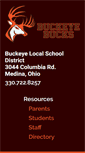 Mobile Screenshot of buckeye.k12.oh.us