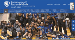 Desktop Screenshot of carman.k12.mi.us