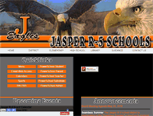 Tablet Screenshot of jasper.k12.mo.us