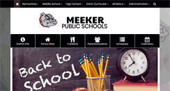 Desktop Screenshot of meeker.k12.ok.us