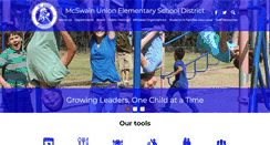 Desktop Screenshot of mcswain.k12.ca.us