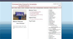 Desktop Screenshot of cov.k12.al.us