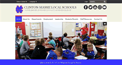 Desktop Screenshot of clinton-massie.k12.oh.us