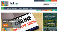 Desktop Screenshot of jackson.k12.ms.us