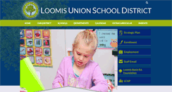 Desktop Screenshot of loomis-usd.k12.ca.us