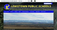 Desktop Screenshot of lewistown.k12.mt.us