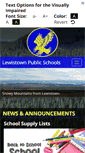 Mobile Screenshot of lewistown.k12.mt.us