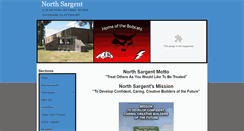 Desktop Screenshot of northsargent.k12.nd.us